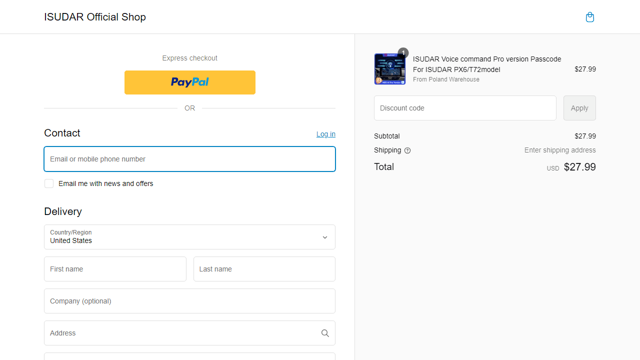 How to apply Isudar coupon code